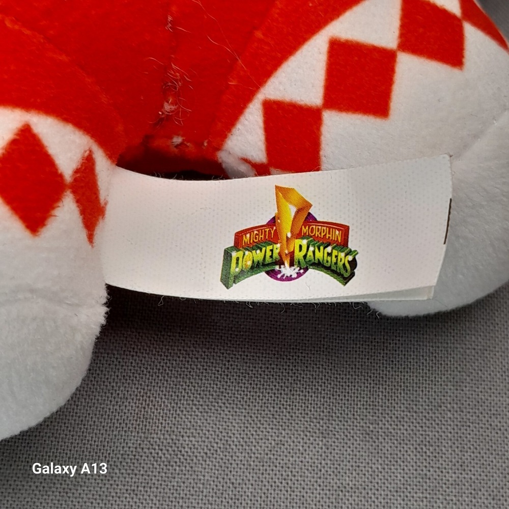 Red Ranger Mighty Morphin Power Rangers Plush 7.5" Toy Factory 2025 - Picture 6 of 8